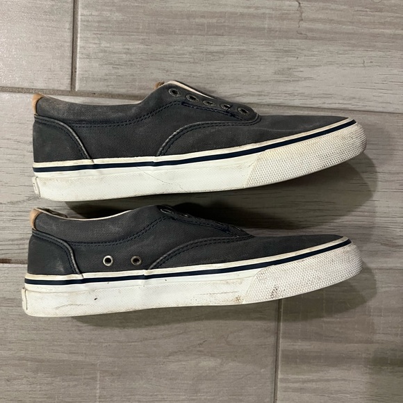 Sperry sz. 7.5M boat shoes in blue and white - Picture 2 of 7